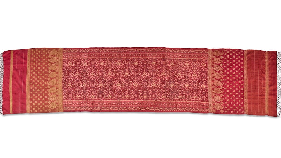 Two Sumatra, shoulder cloths Bangka Muntok, late 19th/early 20th century - 9