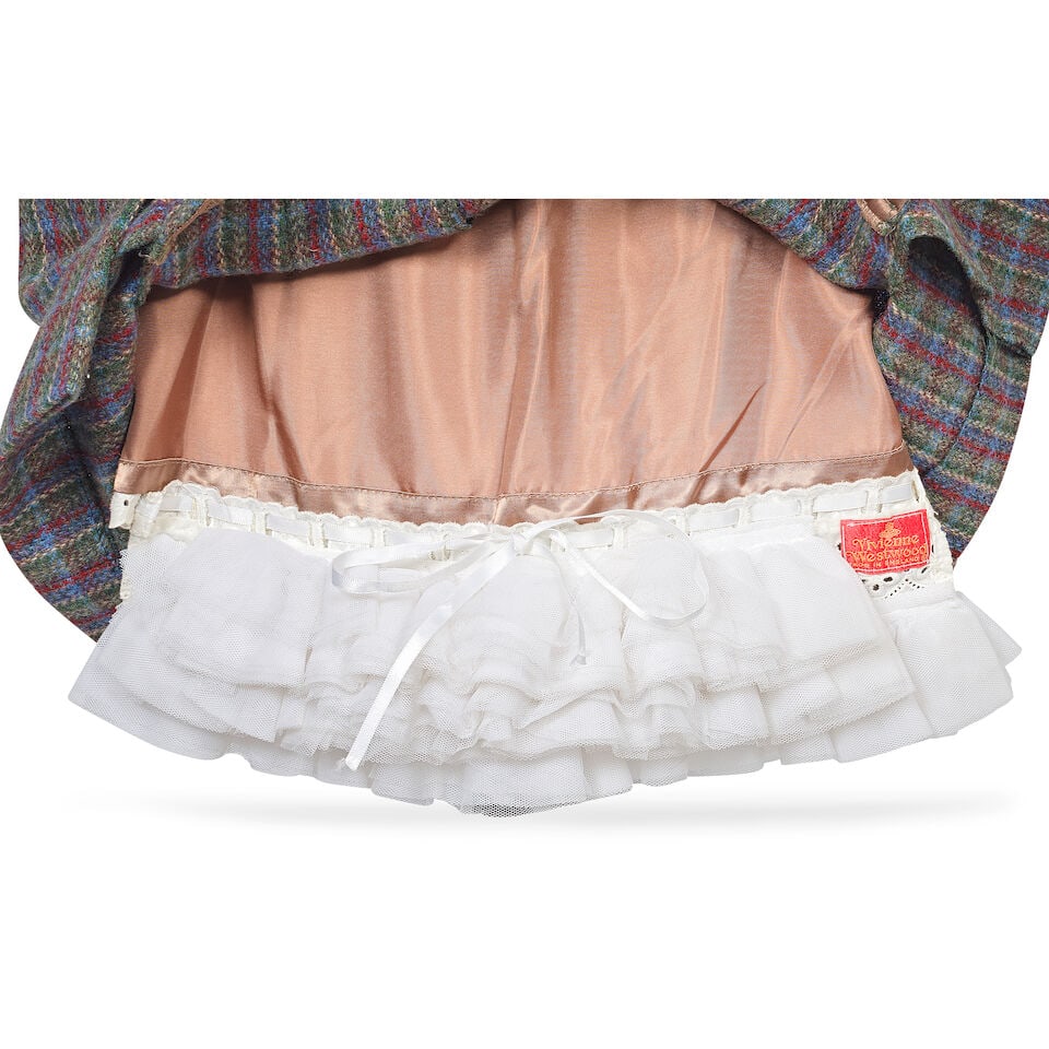 Vivienne Westwood: a Harris Tweed Tartan Skirt Suit 'Time Machine' Collection, Autumn-Winter 198... - 3