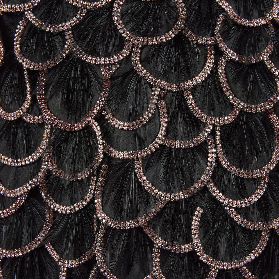 Ralph & Russo Haute Couture: a Black and Rose Gold Cocktail Dress Autumn/Winter 2017, Runway Loo... - 3