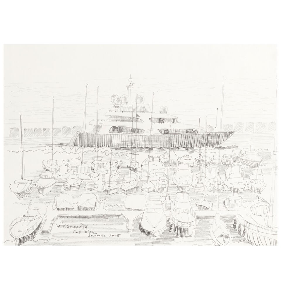 European School, 21st Century Cap-d'Ail harbour (1 of 3)