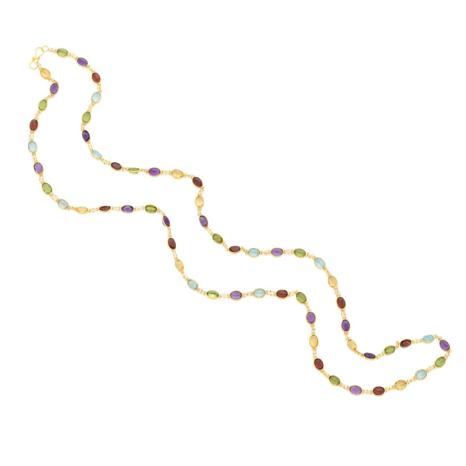 MULTI-GEM NECKLACE (1 of 2)