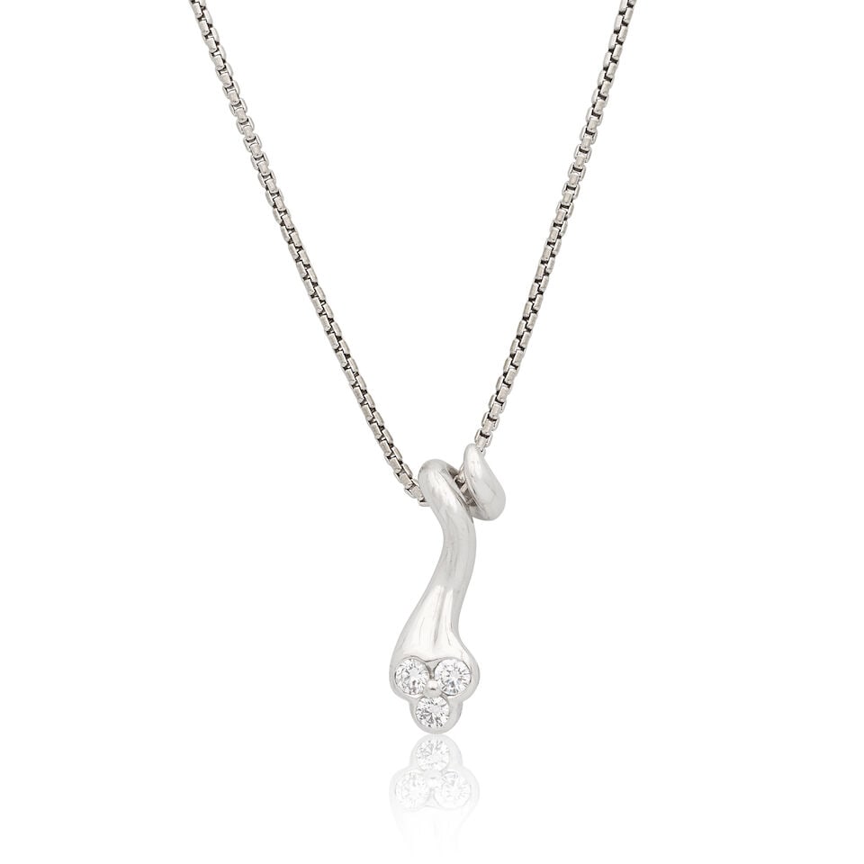 DIAMOND PENDANT/NECKLACE (1 of 2)