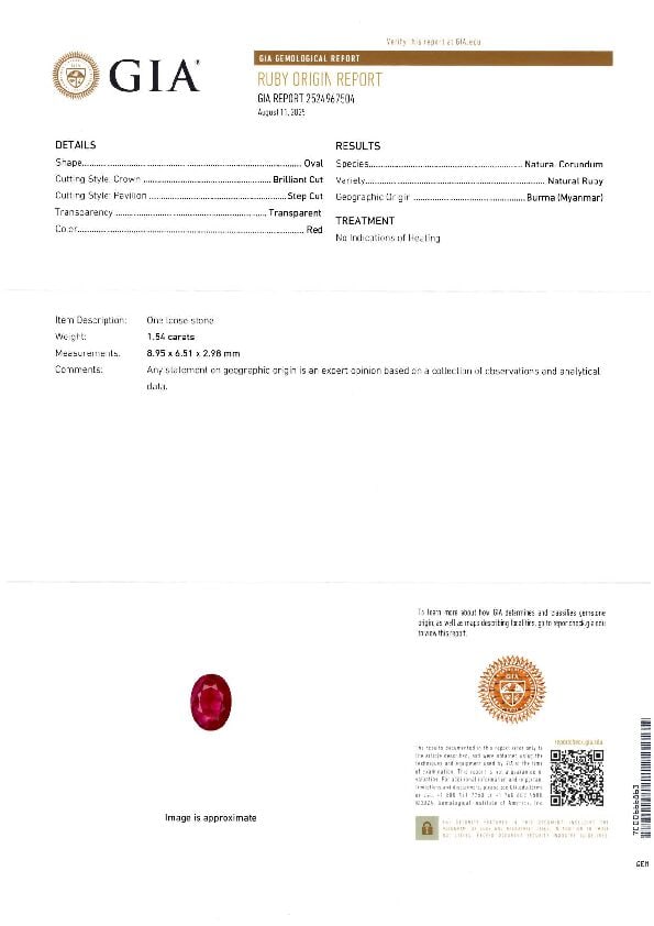 RUBY AND DIAMOND RING - 4