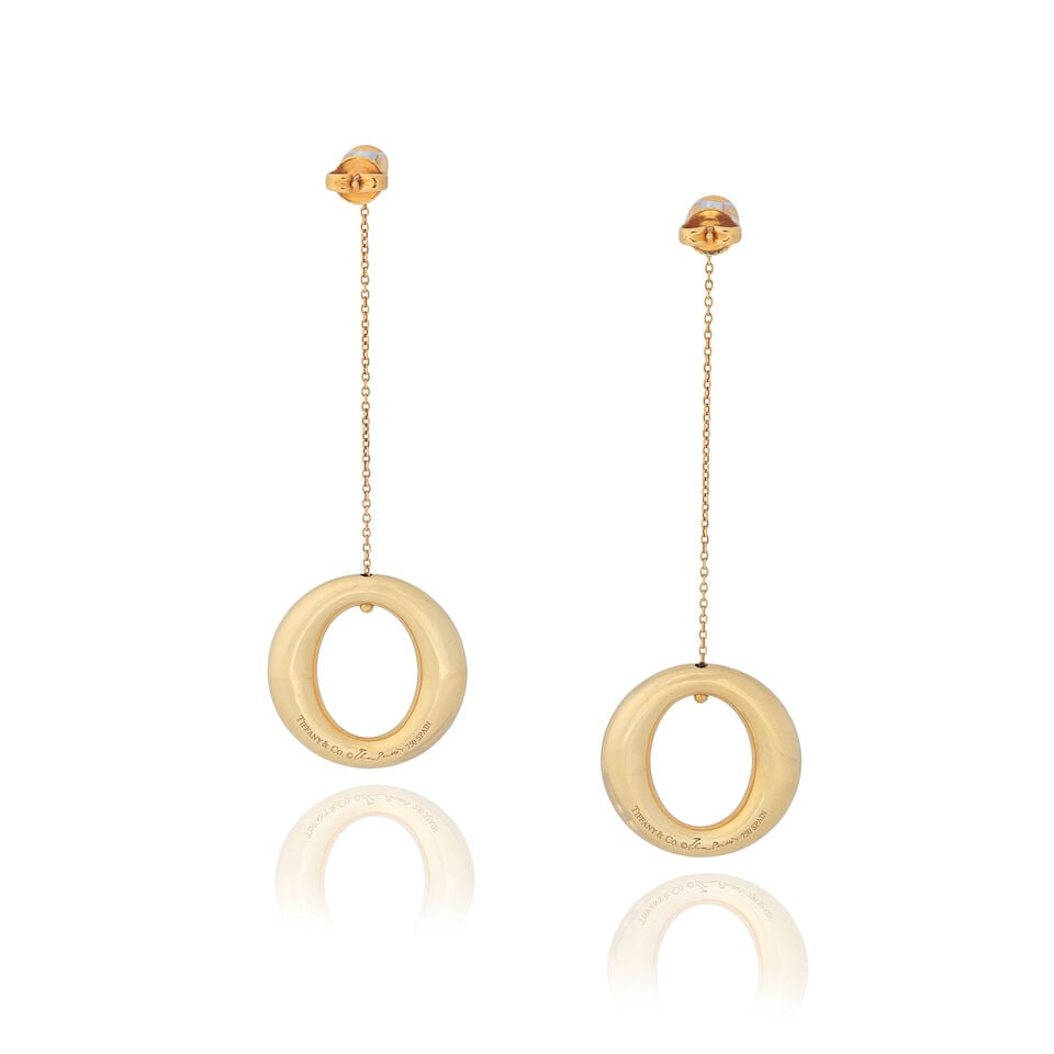 ELSA PERETTI FOR TIFFANY: 'SEVILLIANA' PENDENT EARRINGS, 2012 - 2