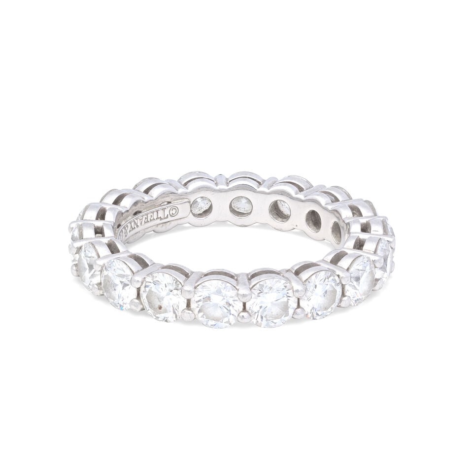 TIFFANY: DIAMOND ETERNITY RING - 2