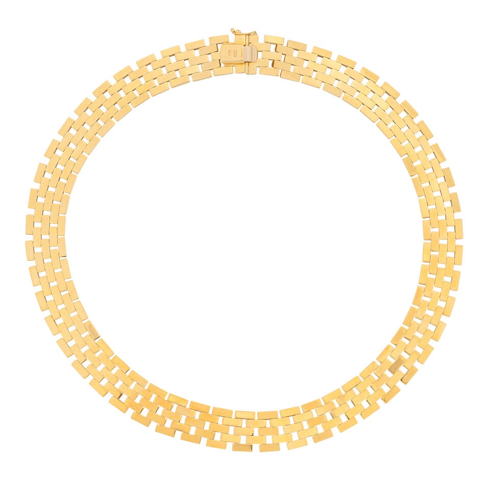 GOLD NECKLACE, 1991 - 2