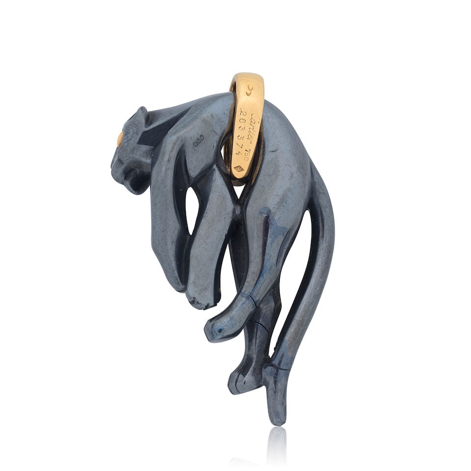 CARTIER: 'PANTHÈRE MOLLE' PENDANT - 2