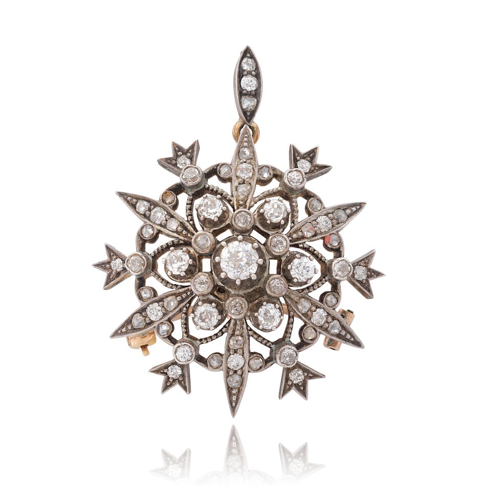 DIAMOND BROOCH/PENDANT (1 of 2)