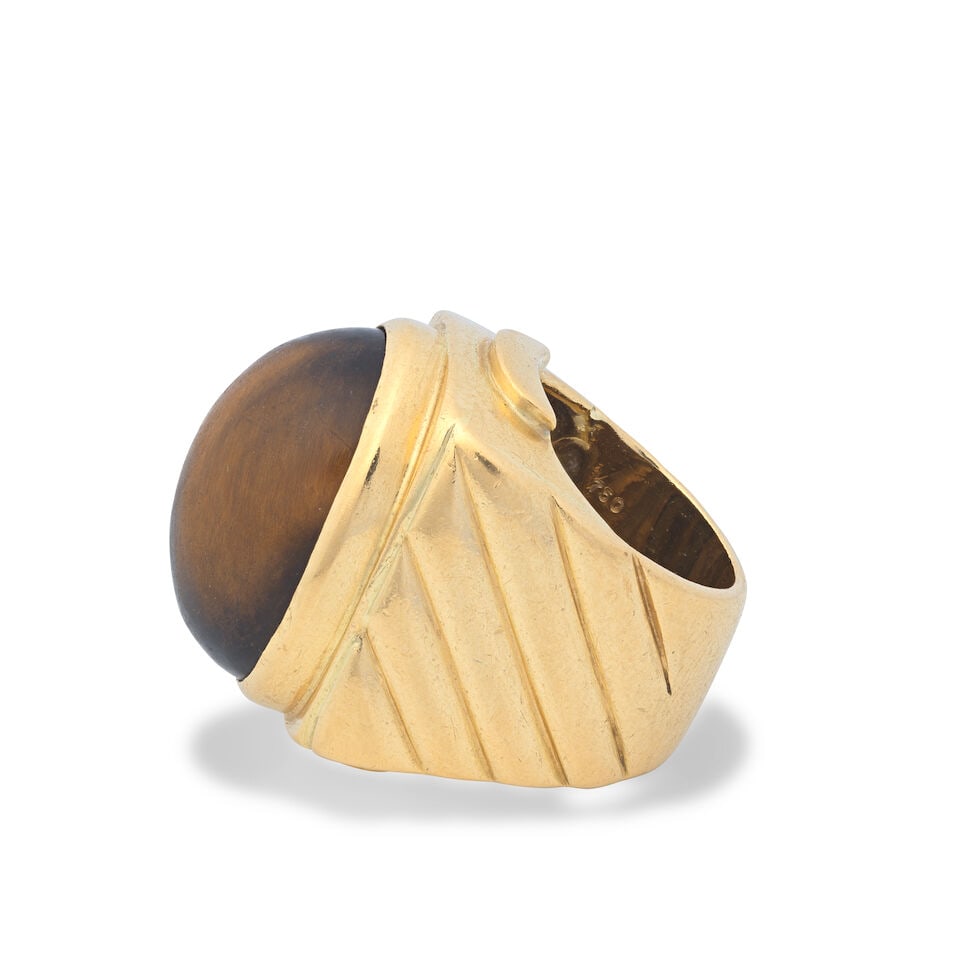 TIGER'S EYE RING - 3