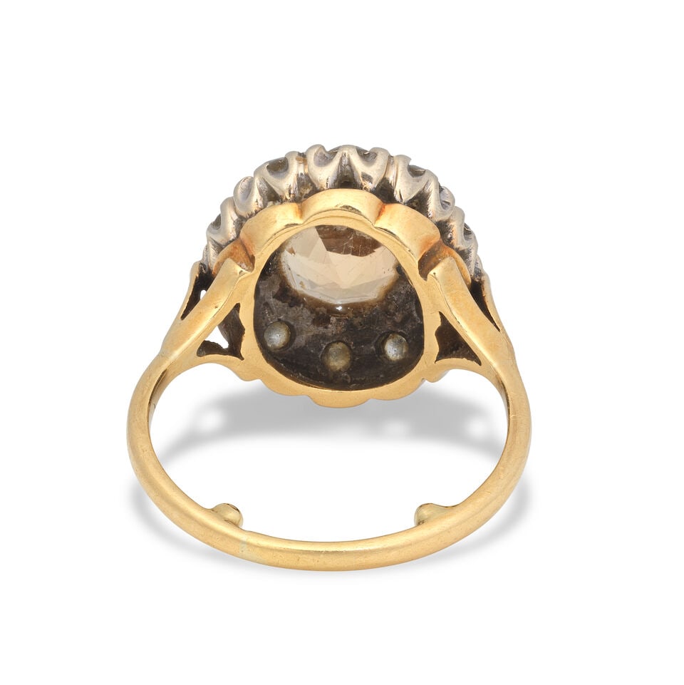 TOPAZ CLUSTER RING - 2