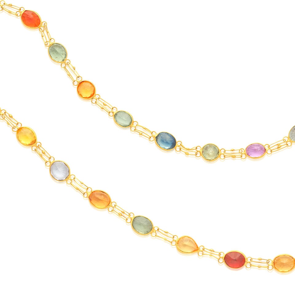 SAPPHIRE NECKLACE - 2