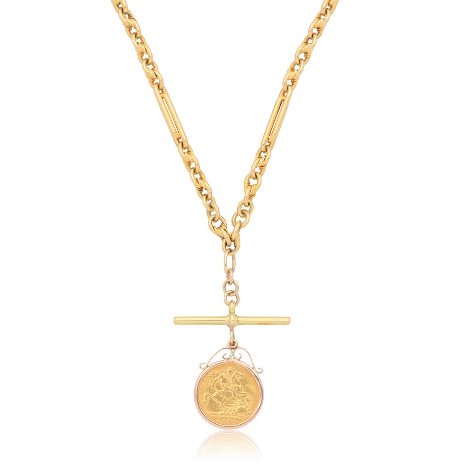 CHAIN AND HALF SOVEREIGN - 2