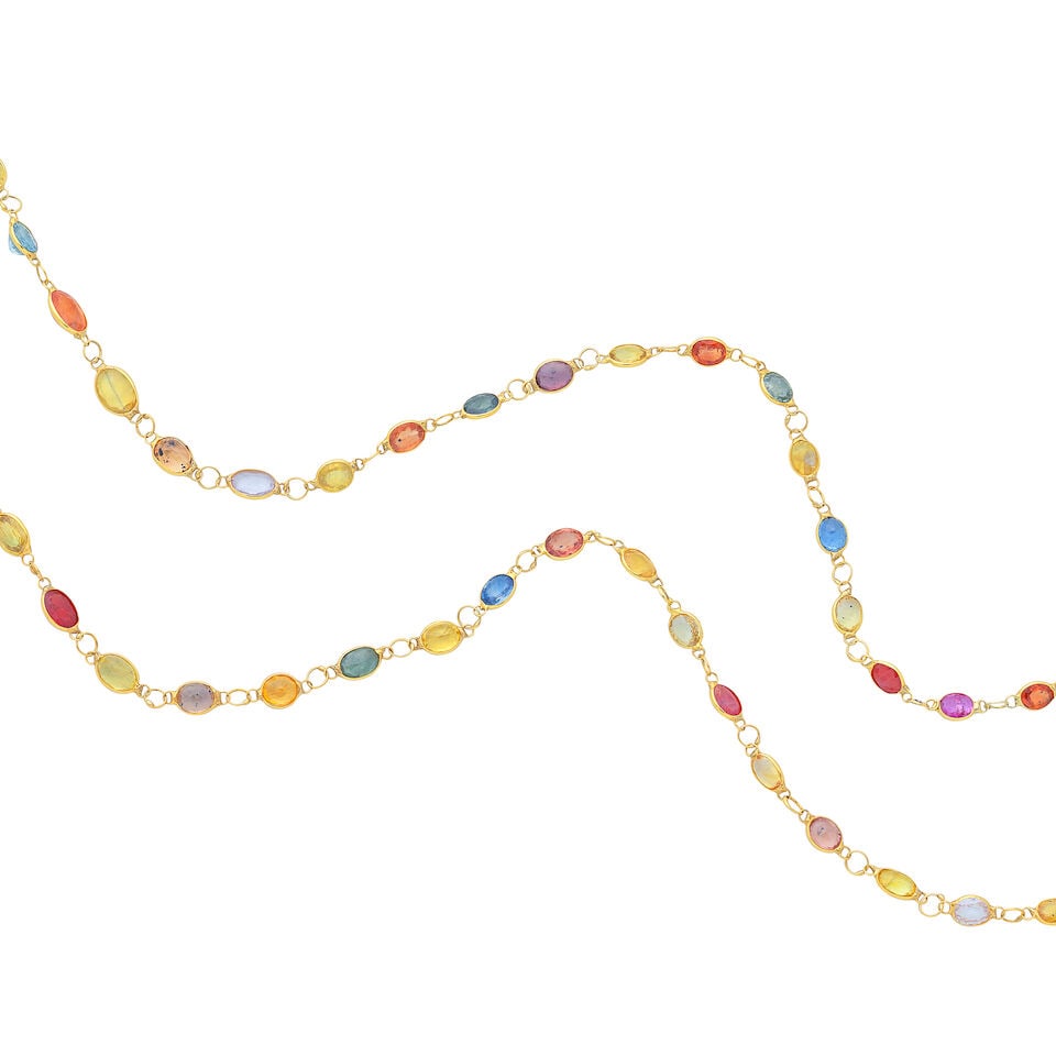 SAPPHIRE NECKLACE - 2