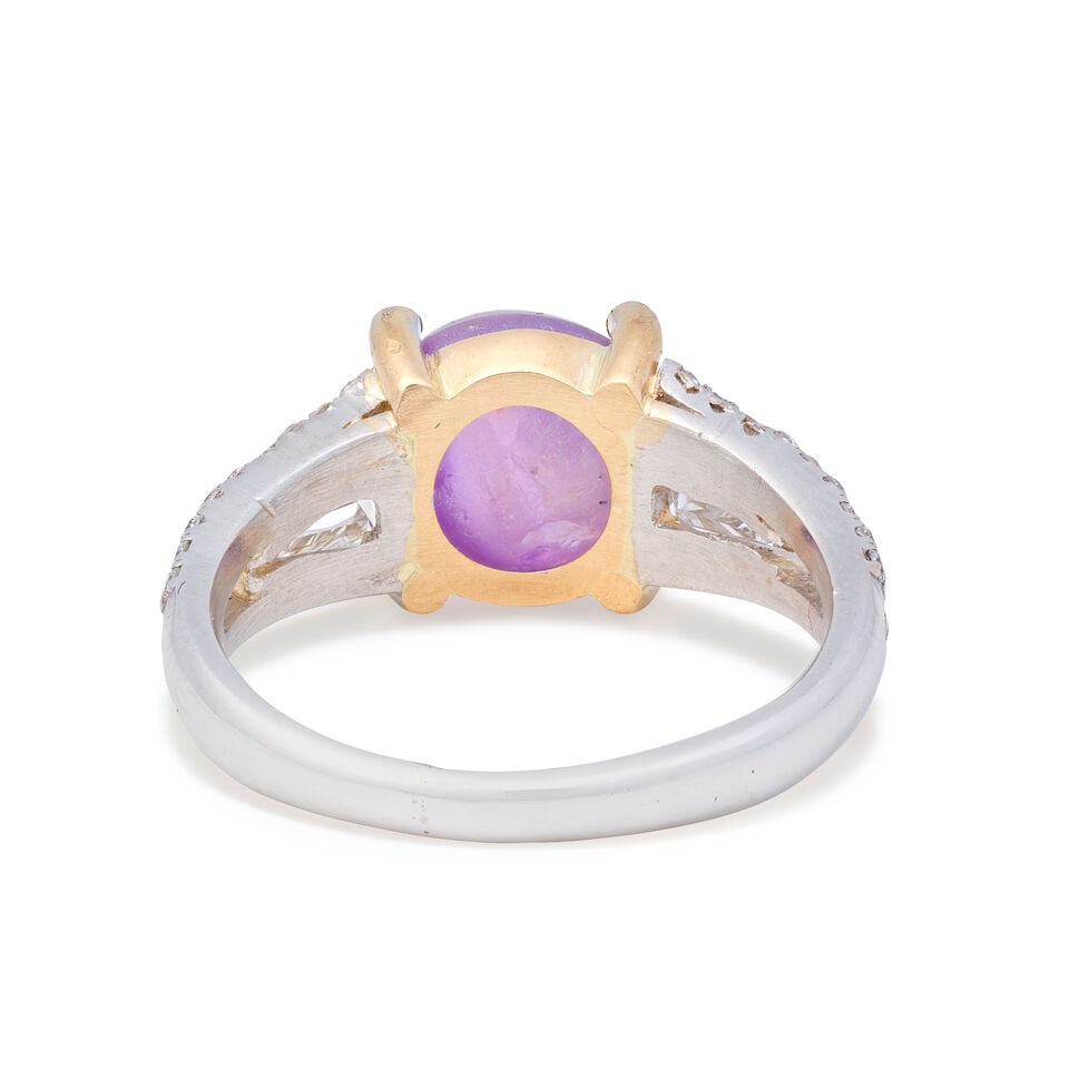 STAR RUBY AND DIAMOND RING - 2