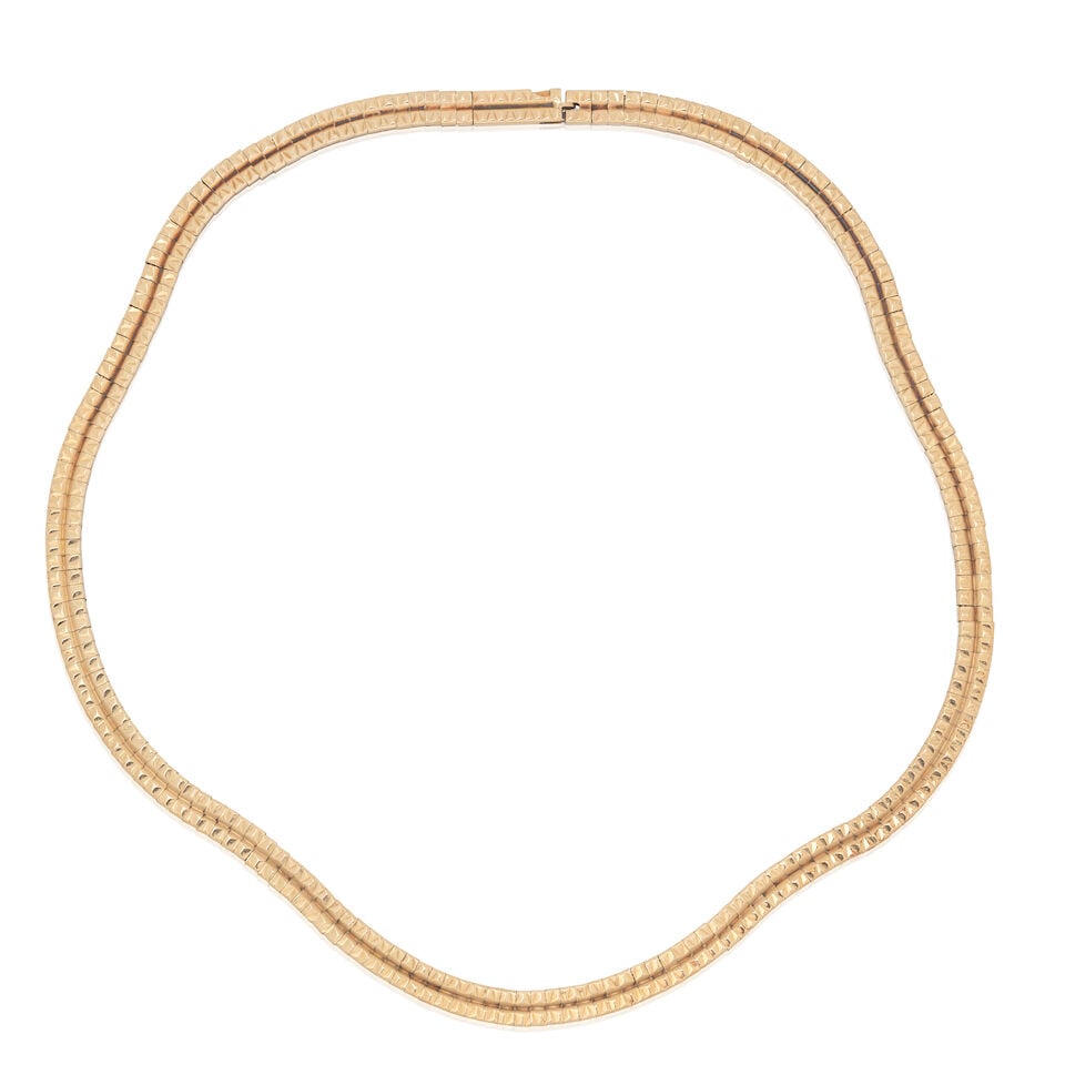 GOLD NECKLACE, 1989 (1 of 2)