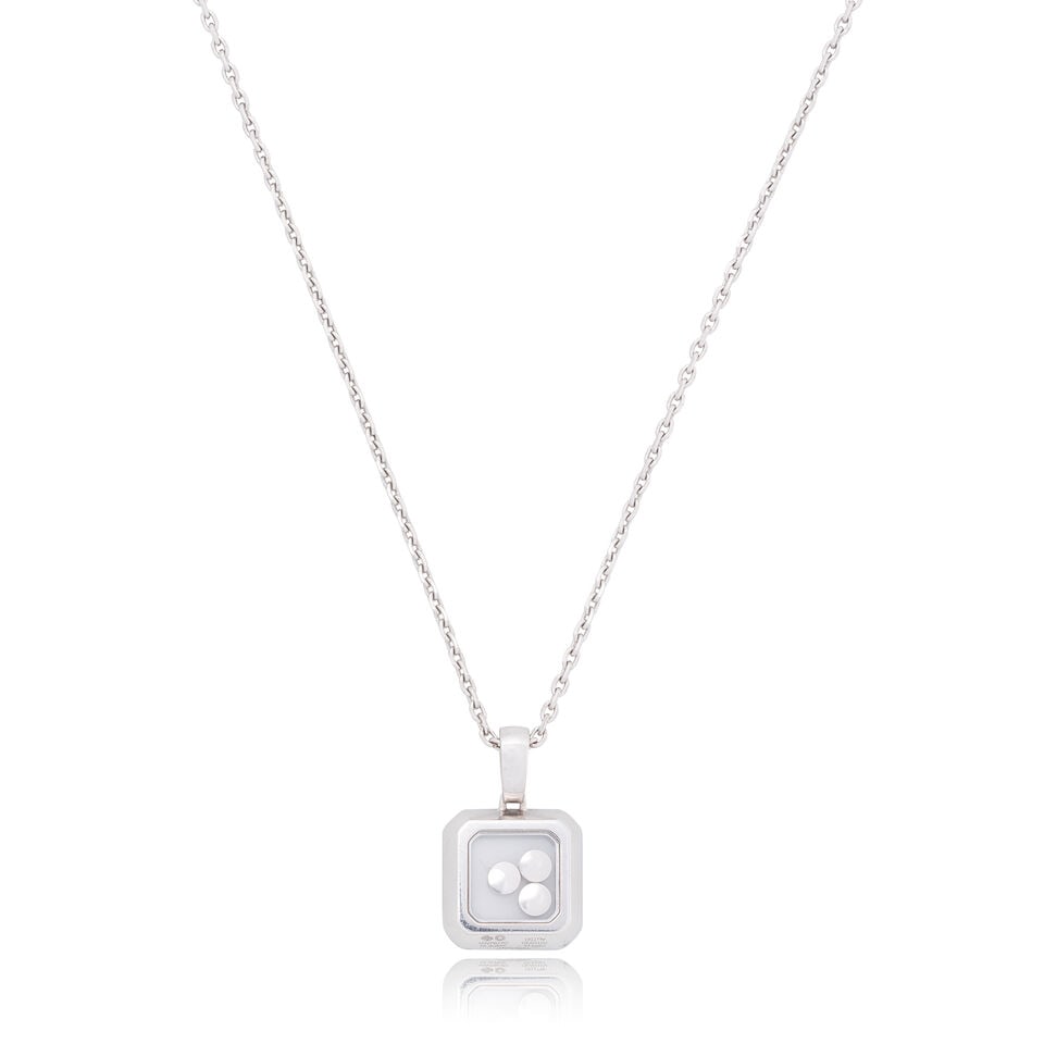 CHOPARD: 'HAPPY DIAMONDS' PENDANT/NECKLACE - 2