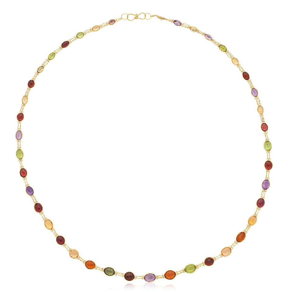 GEM-SET NECKLACE (1 of 1)
