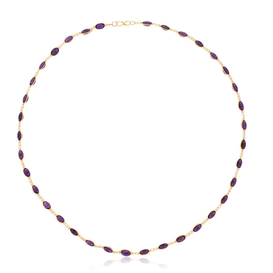 AMETHYST NECKLACE (1 of 2)