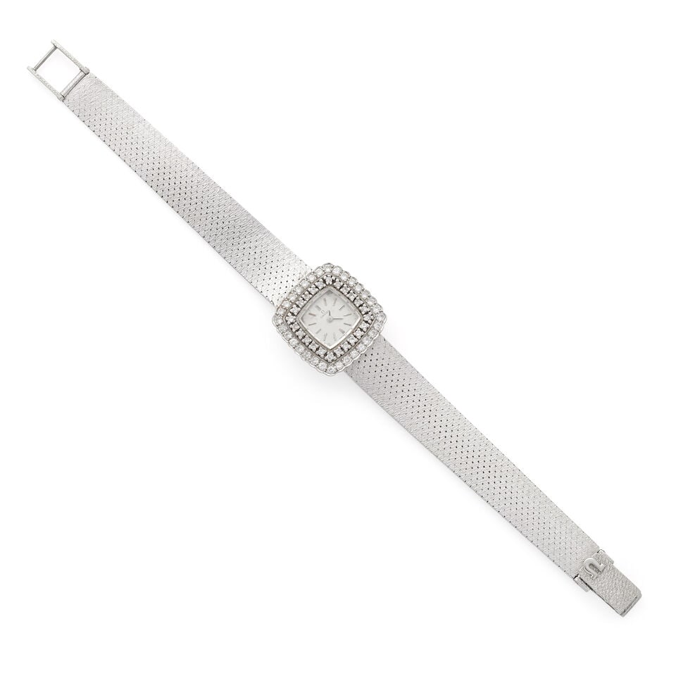 OMEGA: DIAMOND-SET WRISTWATCH - 2
