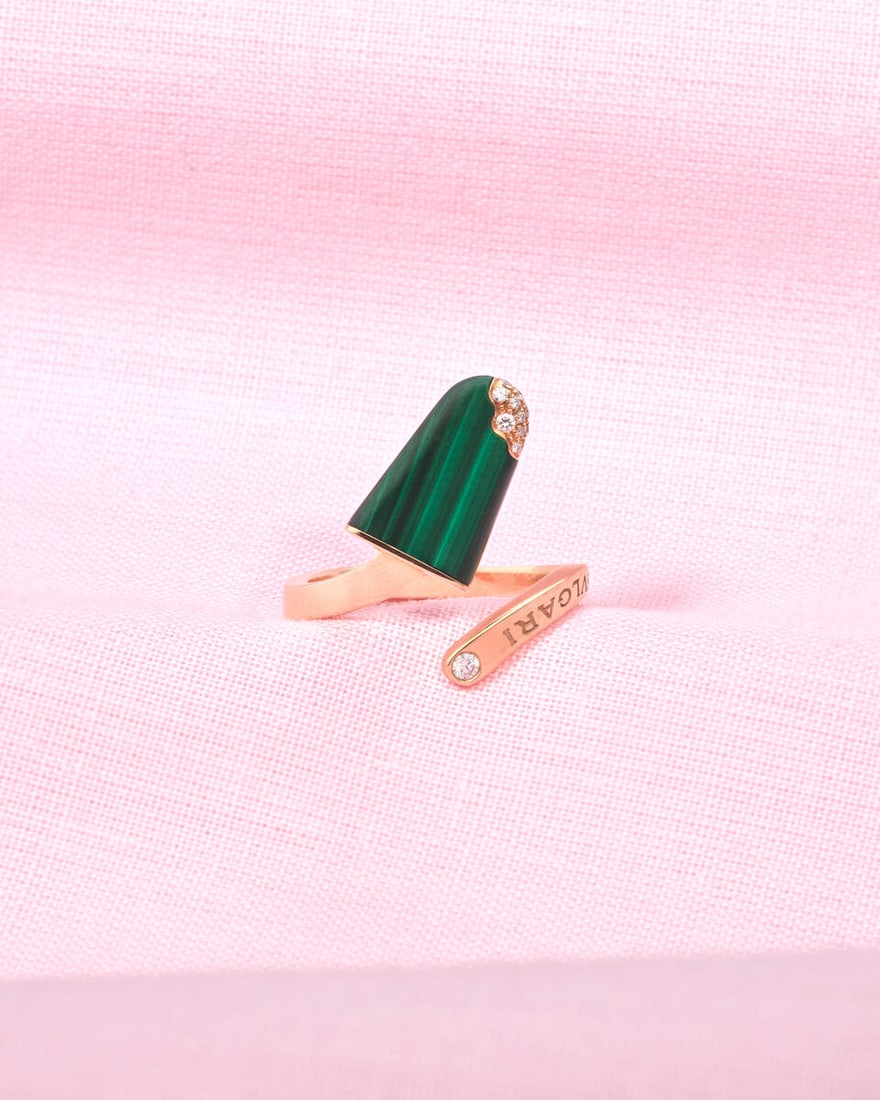 BULGARI: GEM-SET 'GELATI' RING - 2