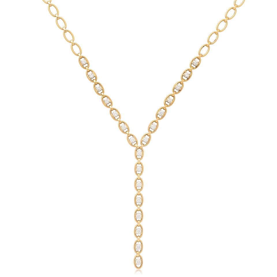 DIAMOND-SET NECKLACE (1 of 2)
