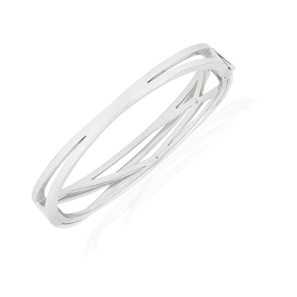 BOODLES: DIAMOND-SET 'LABYRINTH' BANGLE - 2