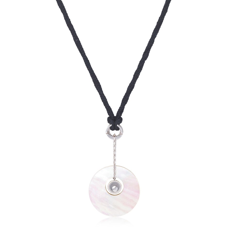 CHOPARD: DIAMOND-SET 'HAPPY DIAMONDS CLOVER' NECKLACE - 2