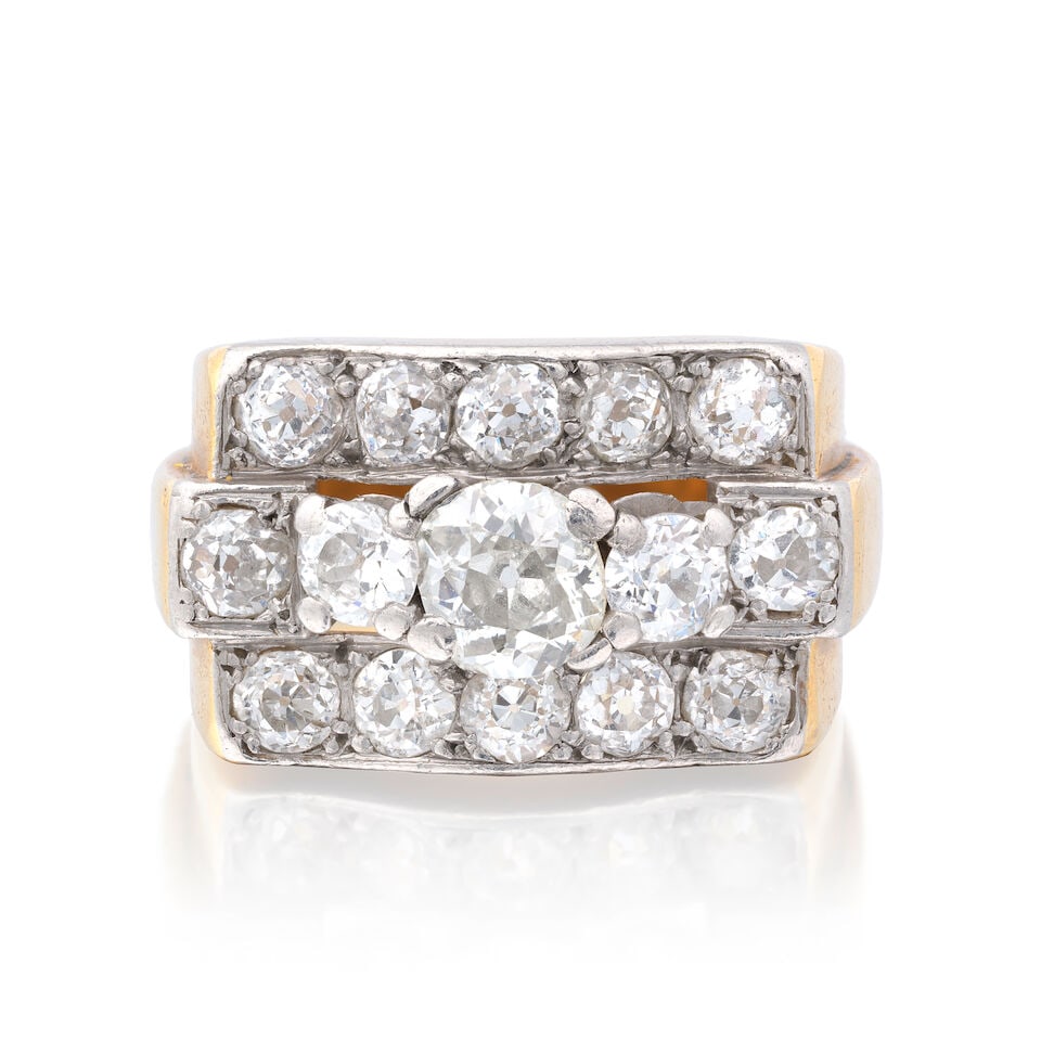 DIAMOND DRESS RING - 4