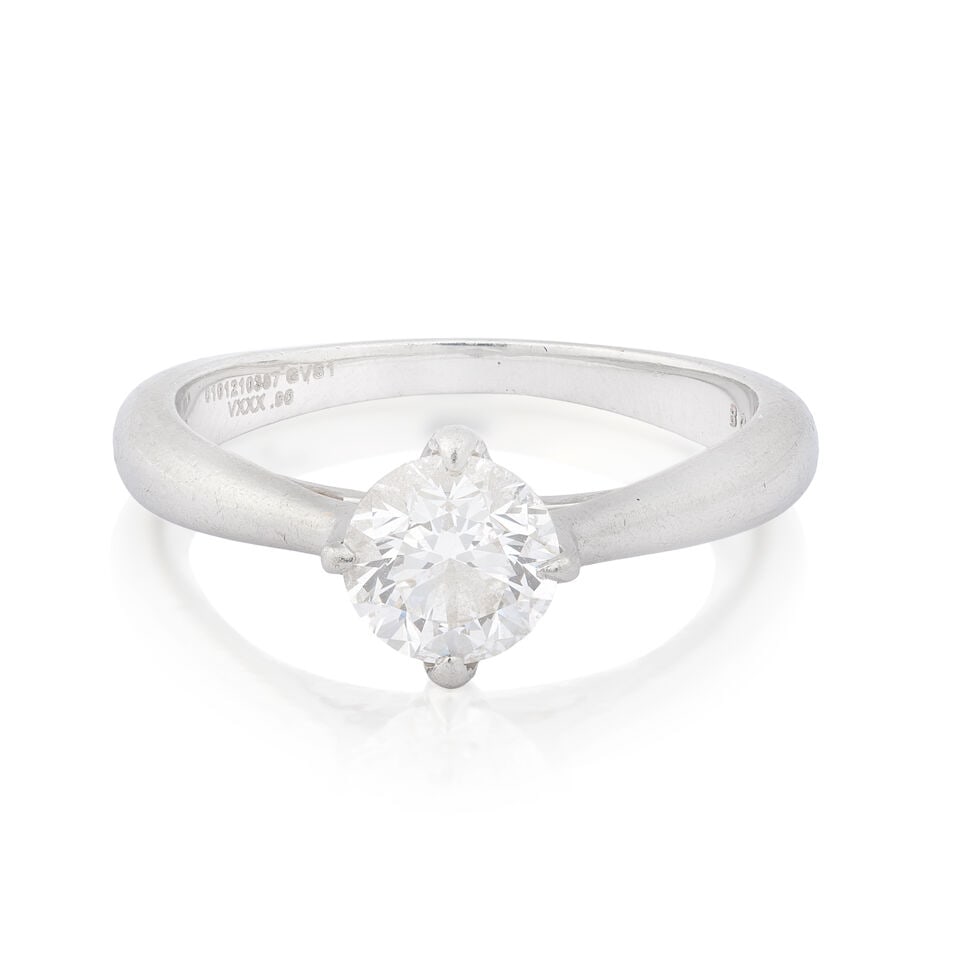 BOODLES: SINGLE STONE DIAMOND RING, 2011 (1 of 3)