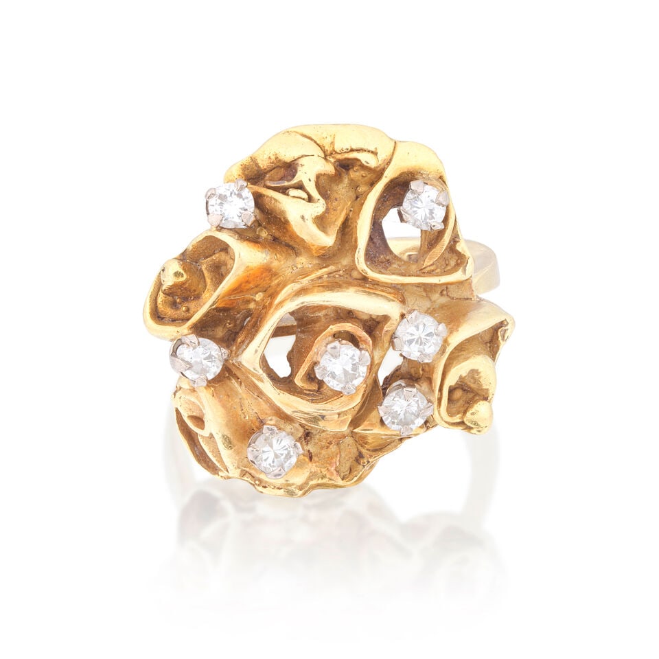 DIAMOND-SET RING, 1992 (1 of 4)