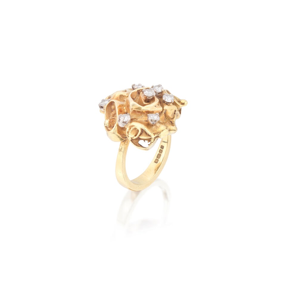 DIAMOND-SET RING, 1992 - 2
