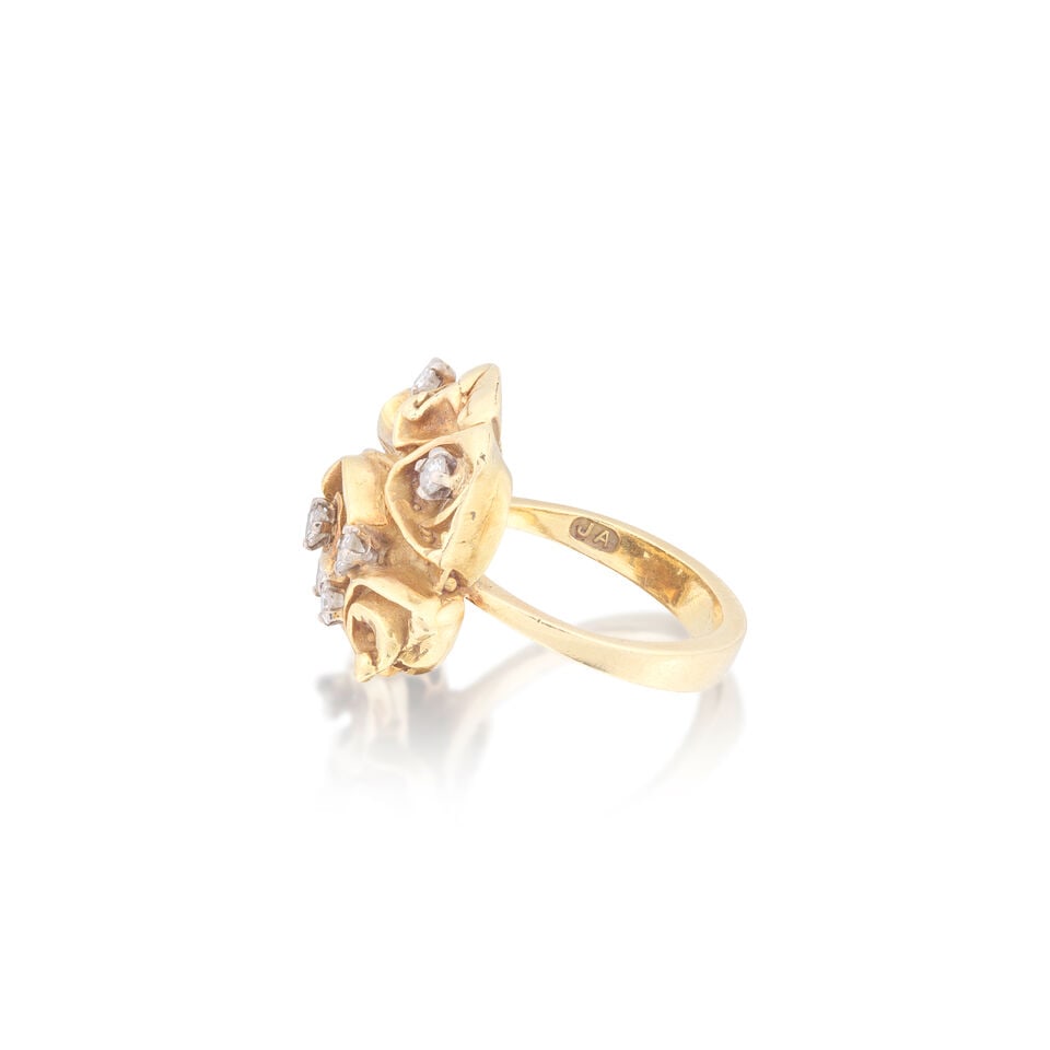 DIAMOND-SET RING, 1992 - 4