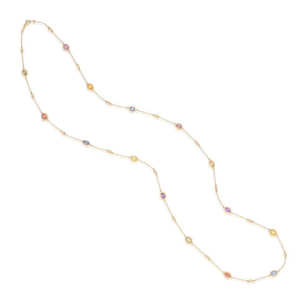WASKOLL: GEM-SET LONGCHAIN (1 of 1)