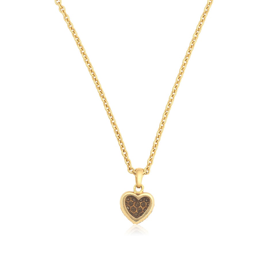 CARTIER: DIAMOND-SET HEART PENDANT/NECKLACE - 2