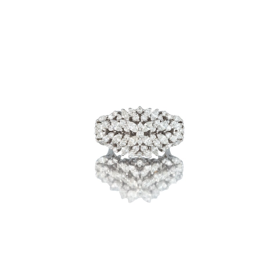 DIAMOND DRESS RING - 4