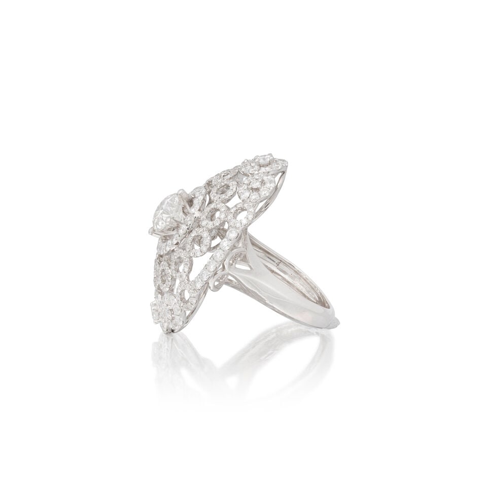 DIAMOND DRESS RING - 3