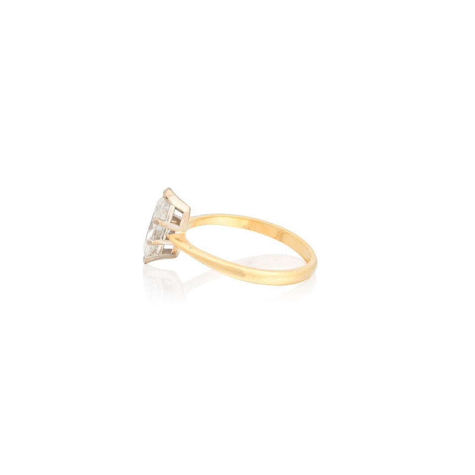 DIAMOND SINGLE-STONE RING - 3