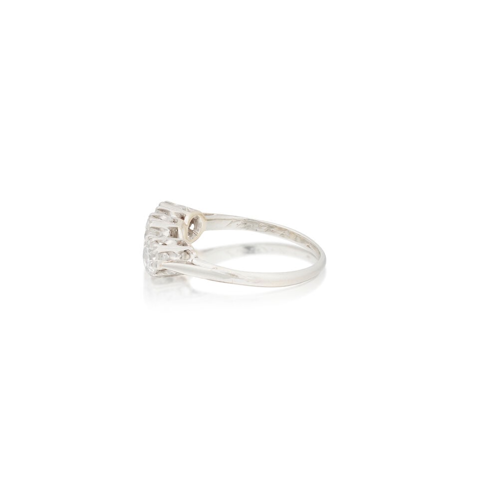 DIAMOND THREE-STONE RING - 3