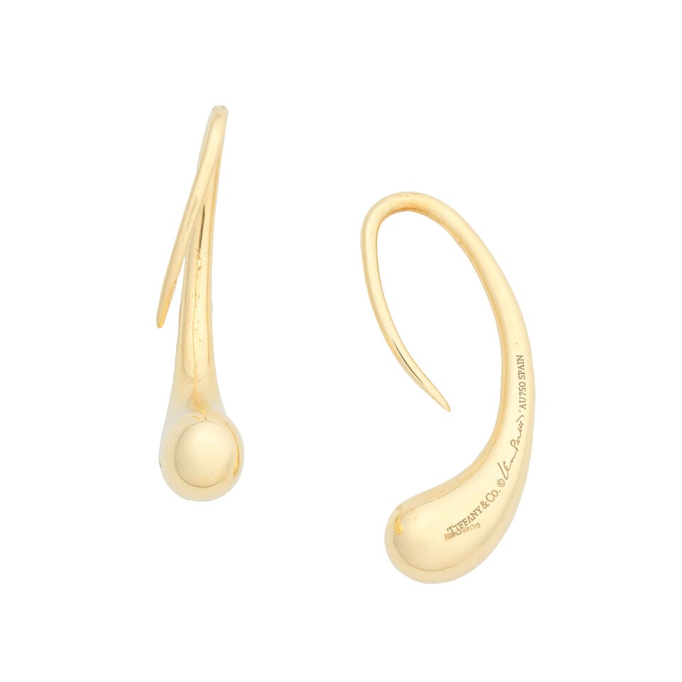 ELSA PERETTI FOR TIFFANY: 'TEARDROP' EARRINGS, 2013 - 2