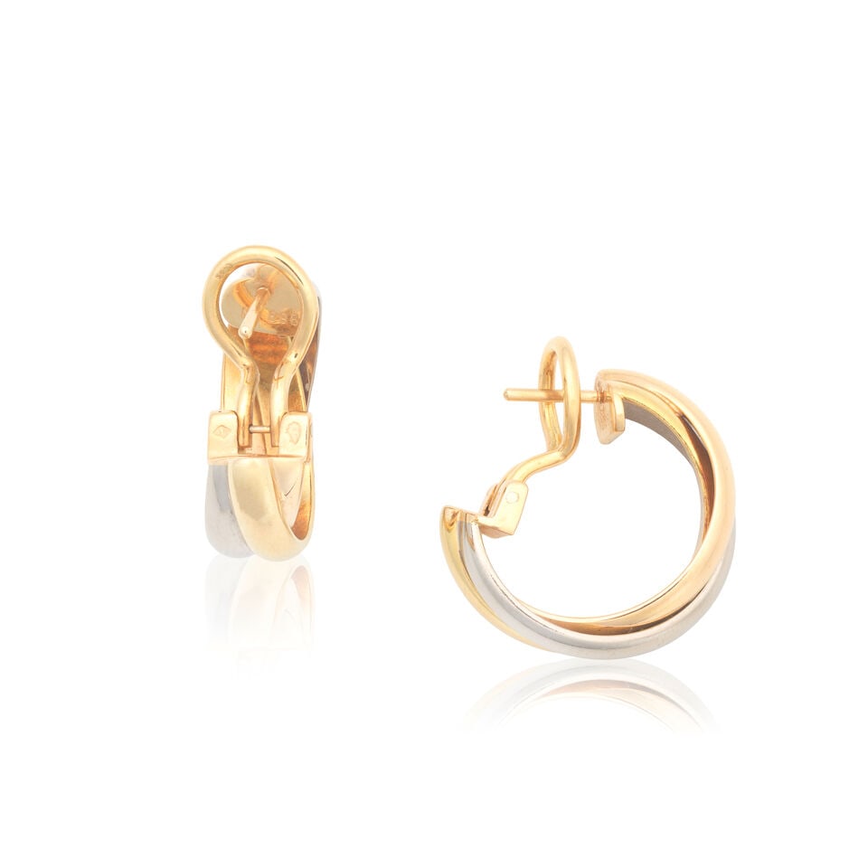 CARTIER: TRINITY EARRINGS - 2