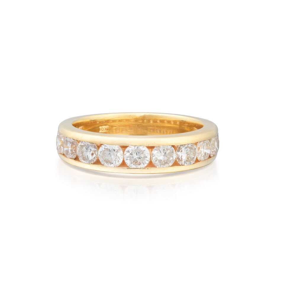 DIAMOND-SET HALF ETERNITY RING - 2
