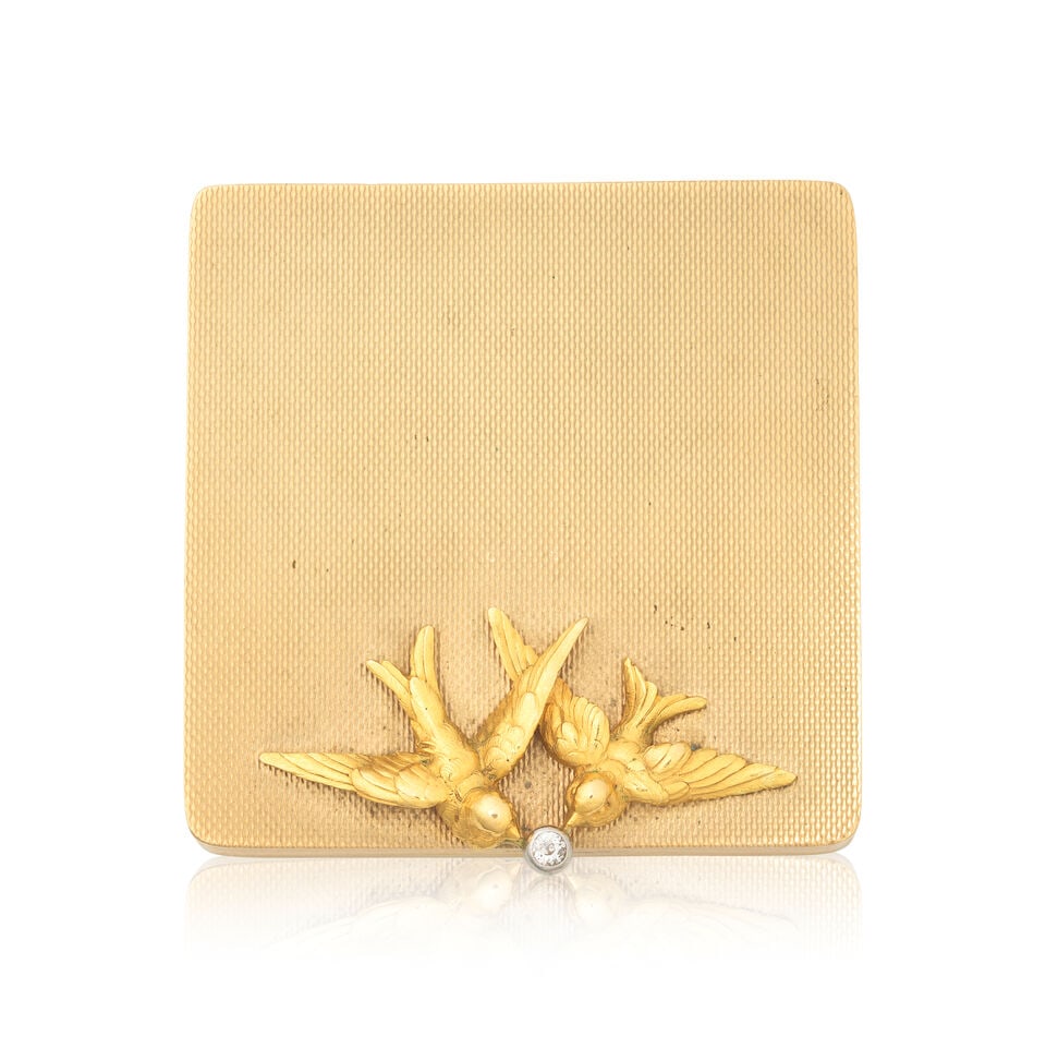 GOLDSMITHS & SILVERSMITHS COMPANY: DIAMOND-SET COMPACT, 1937 - 4