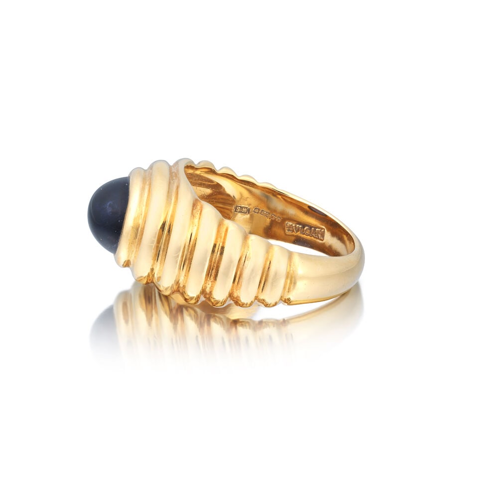 BULGARI: IOLITE 'BACCELLATO' RING, 2001 - 3