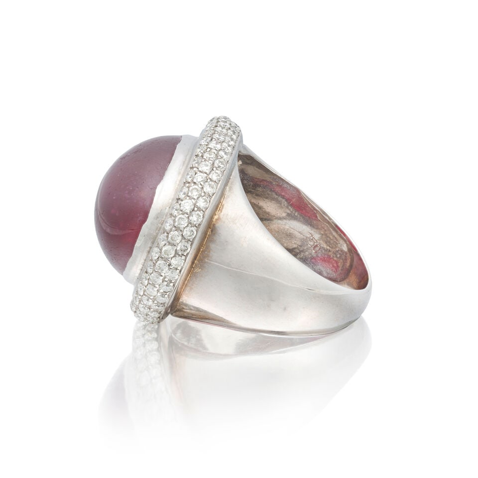 RUBY AND DIAMOND RING - 3