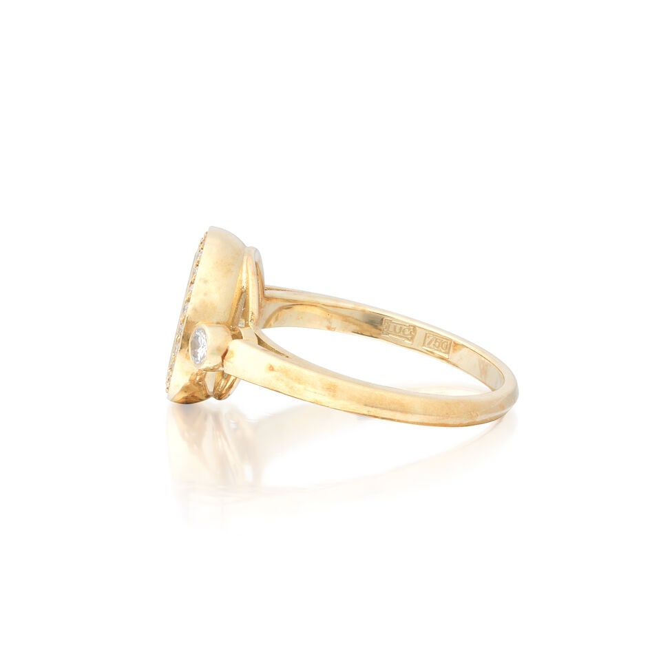 CHOPARD: DIAMOND-SET 'HAPPY DIAMONDS' RING - 2