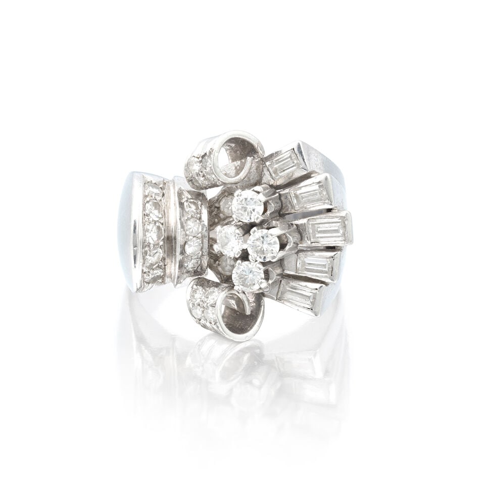DIAMOND DRESS RING - 4