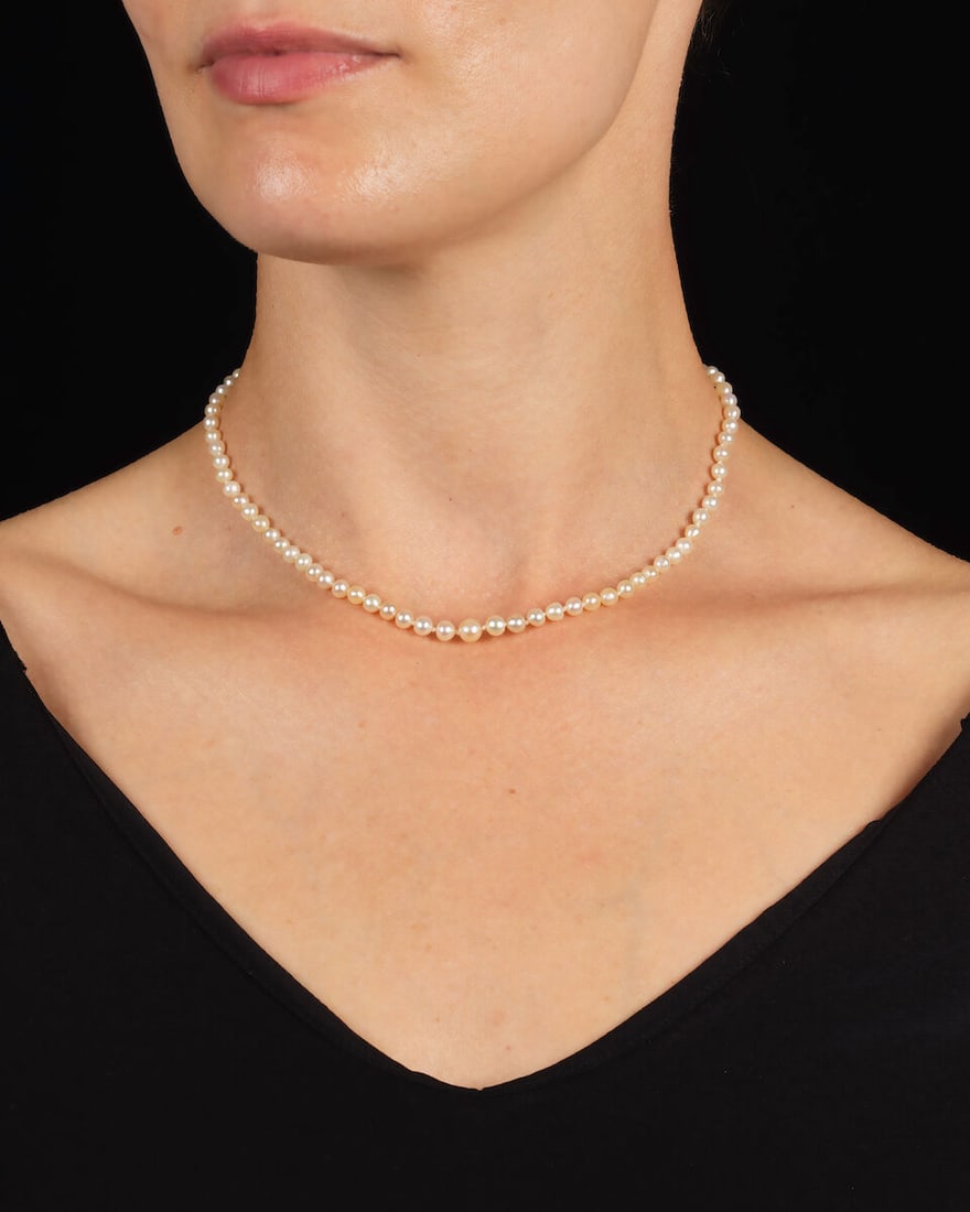 NATURAL PEARL NECKLACE - 2