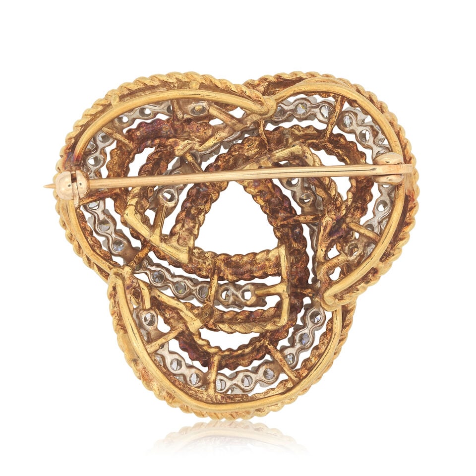 DIAMOND-SET BROOCH - 2