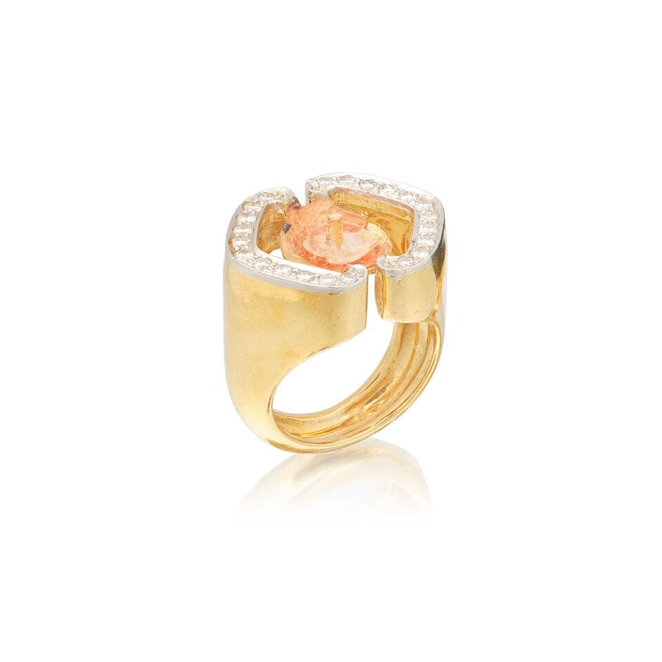 ANDREW CLUNN: TWO DIAMOND-SET RINGS - 2
