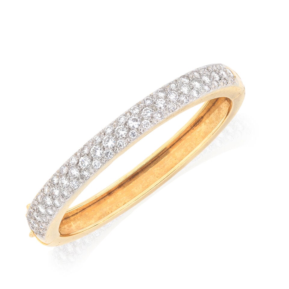 DIAMOND-SET BANGLE (1 of 2)
